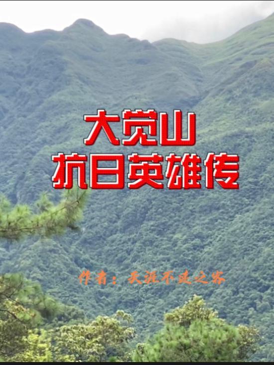 大觉山抗日英雄传 大觉山抗日英雄传